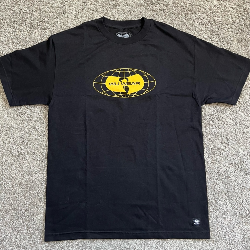 🔴Wu-Wear Shirt Size Large WuTang Globe Rza U-God Method Man